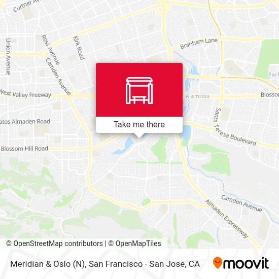 Meridian & Oslo (N) map