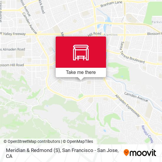 Meridian & Redmond (S) map