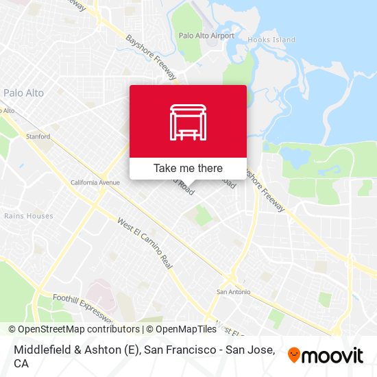 Middlefield & Ashton (E) map
