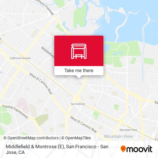 Middlefield & Montrose (E) map