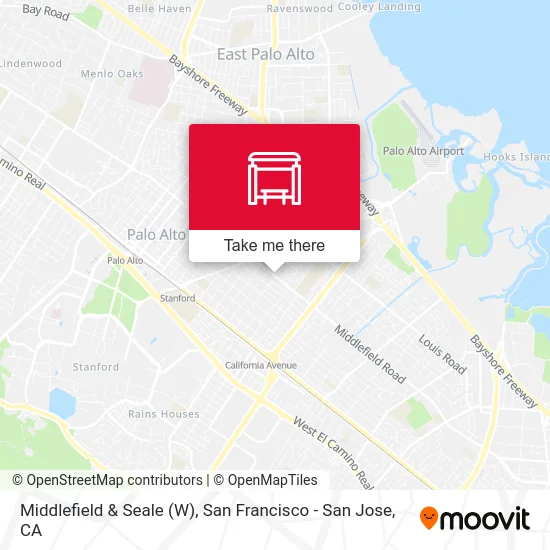 Middlefield & Seale (W) map