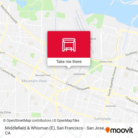 Middlefield & Whisman (E) map