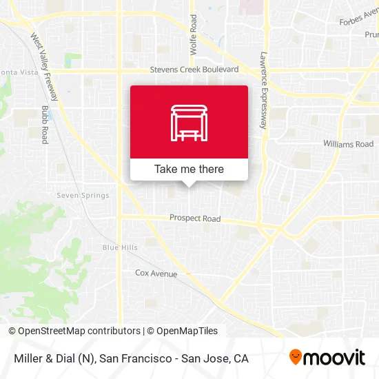 Miller & Dial (N) map