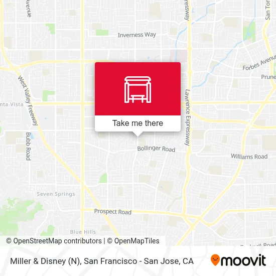 Miller & Disney (N) map