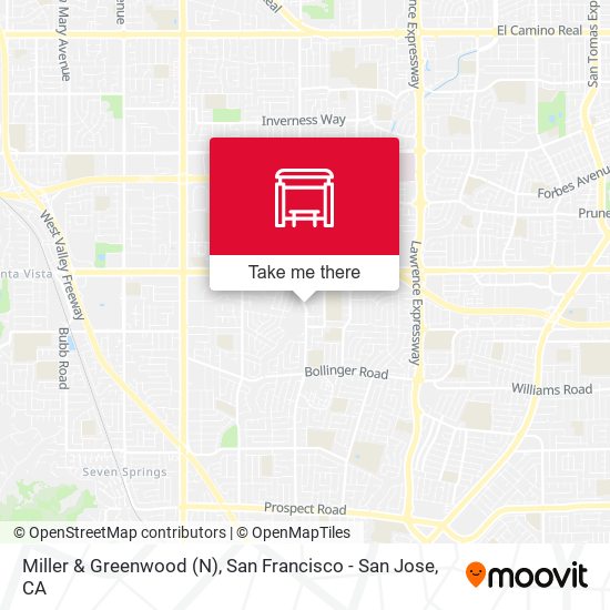 Miller & Greenwood (N) map