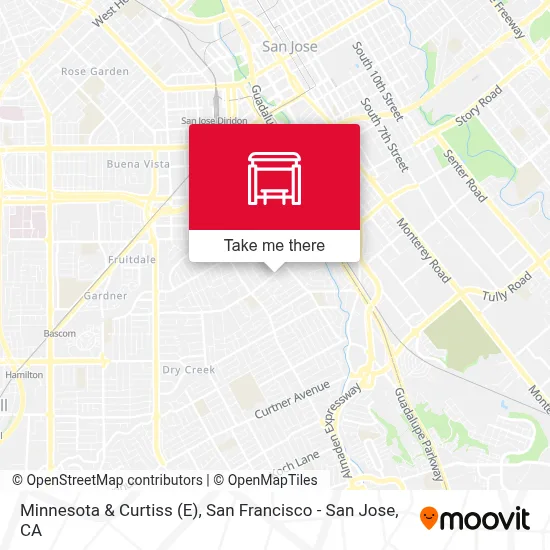 Minnesota & Curtiss (E) map