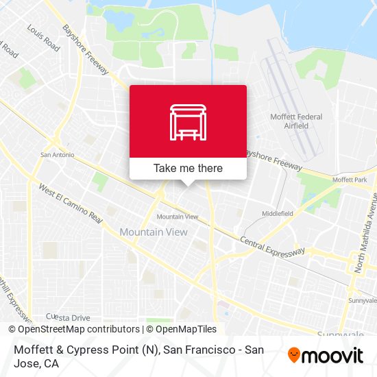 Moffett & Cypress Point (N) map
