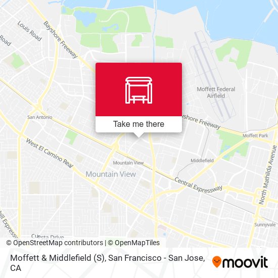 Moffett & Middlefield (S) map