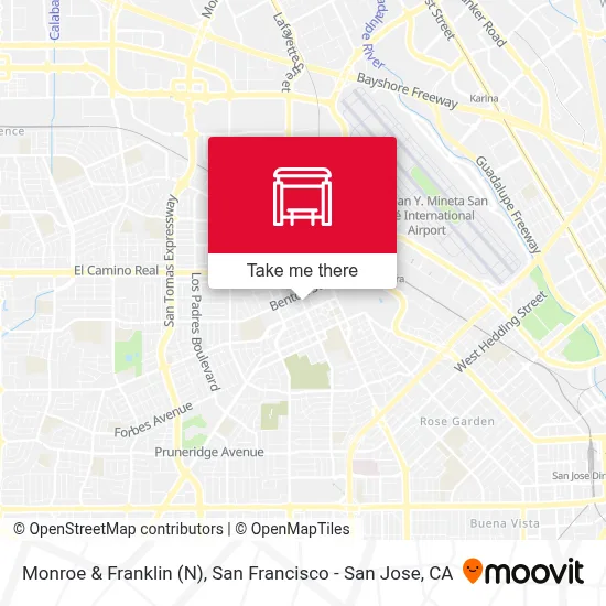 Monroe & Franklin (N) map