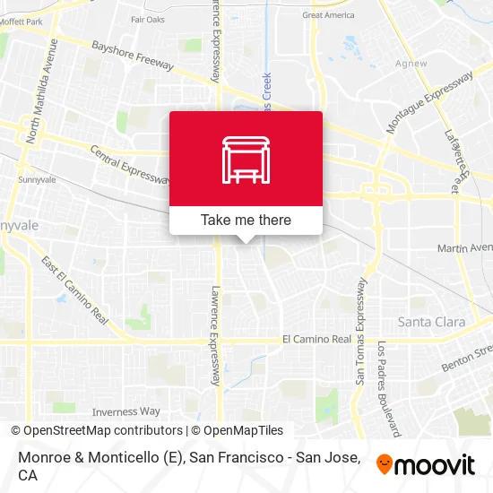 Mapa de Monroe & Monticello (E)
