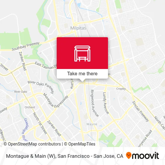 Montague & Main (W) map