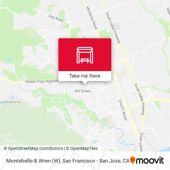 Montebello & Wren map