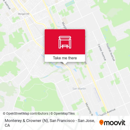 Monterey & Crowner (N) map