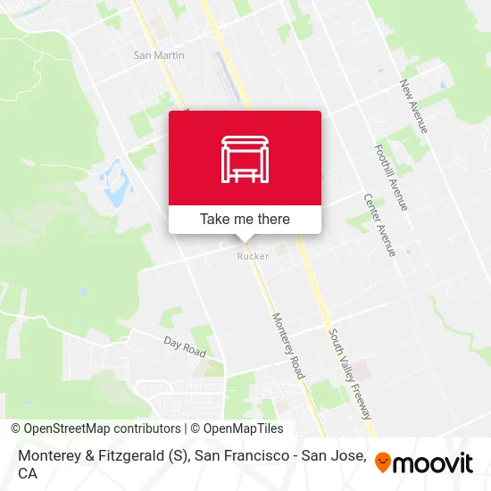 Monterey & Fitzgerald (S) map
