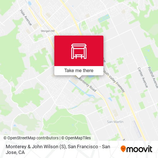 Monterey & John Wilson (S) map
