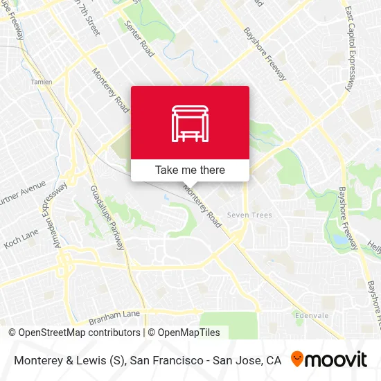 Monterey & Lewis (S) map