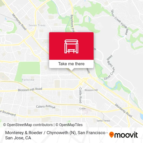 Monterey & Roeder / Chynoweth (N) map