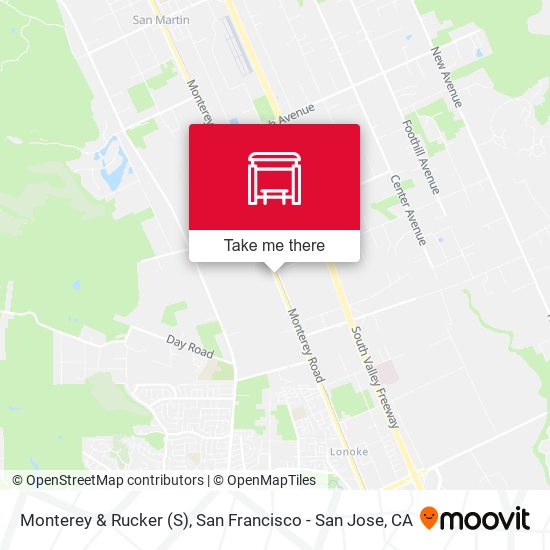 Monterey & Rucker (S) map