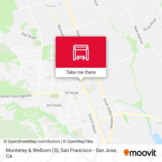 Monterey & Welburn (S) map