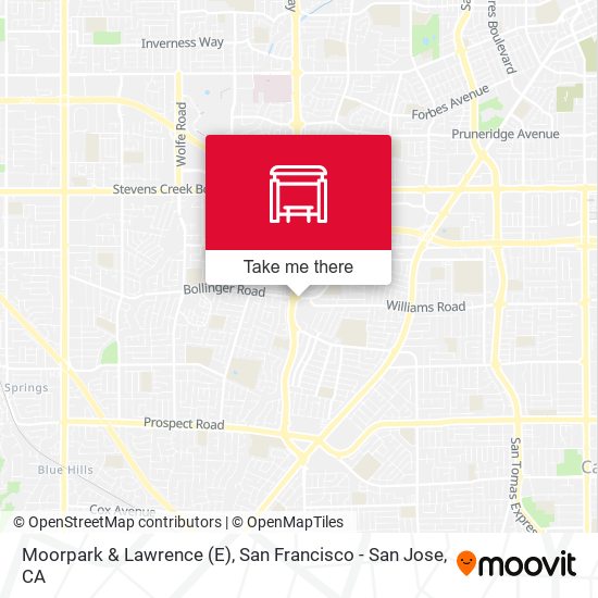 Moorpark & Lawrence (E) map
