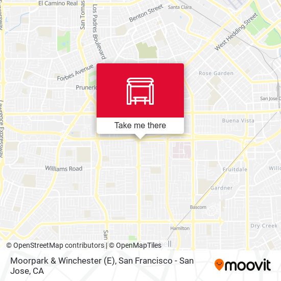 Moorpark & Winchester (E) map