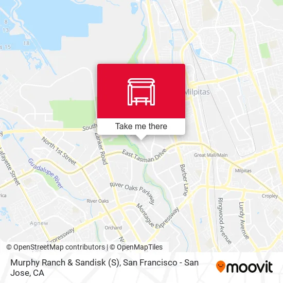 Murphy Ranch & Sandisk map