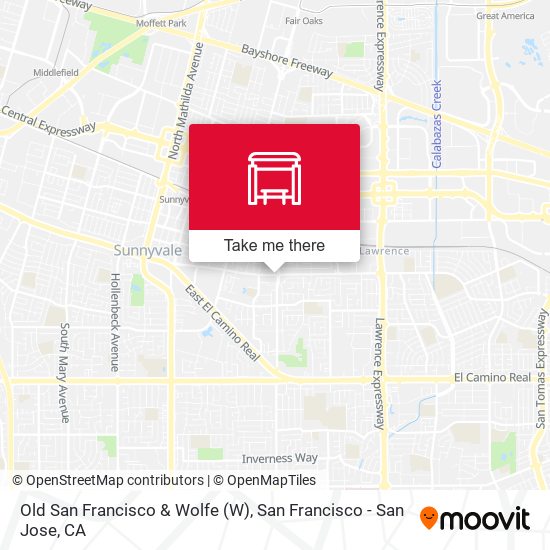 Old San Francisco & Wolfe map
