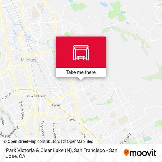 Park Victoria & Clear Lake (N) map