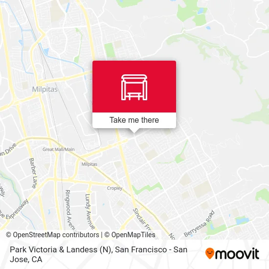 Park Victoria & Landess (N) map