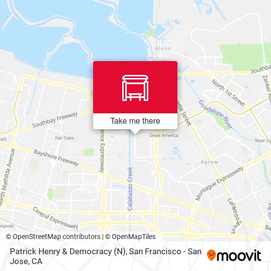 Mapa de Patrick Henry & Democracy (N)