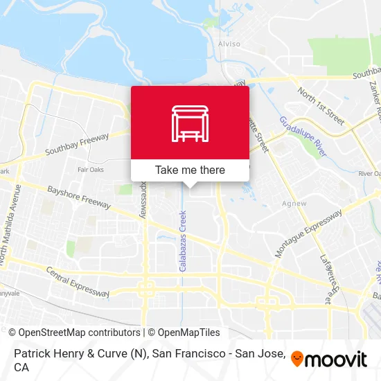 Patrick Henry & Curve (N) map