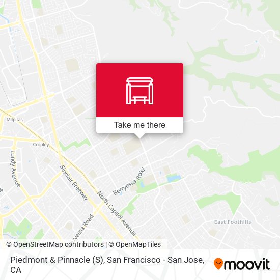 Piedmont & Pinnacle (S) map