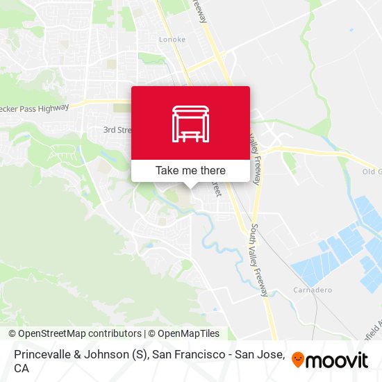 Princevalle & Johnson (S) map