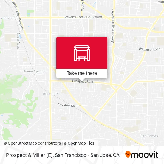 Prospect & Miller (E) map