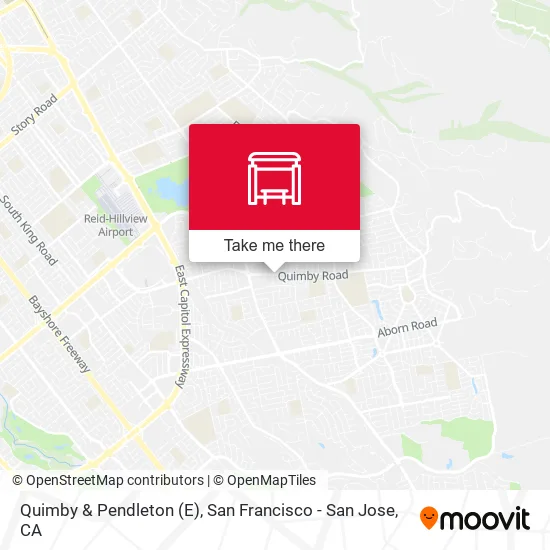 Quimby & Pendleton (E) map