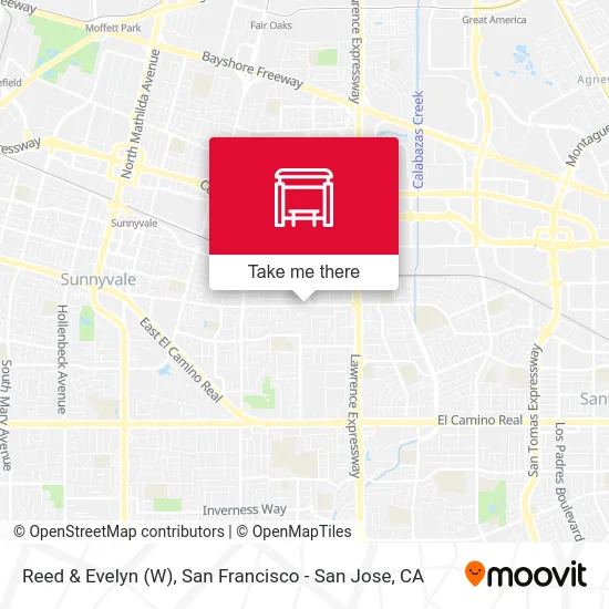 Reed & Evelyn (W) map