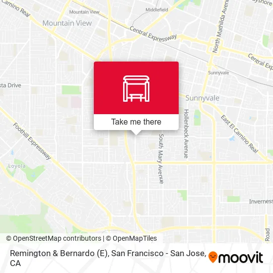 Remington & Bernardo (E) map