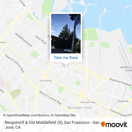 Rengstorff & Old Middlefield (S) map