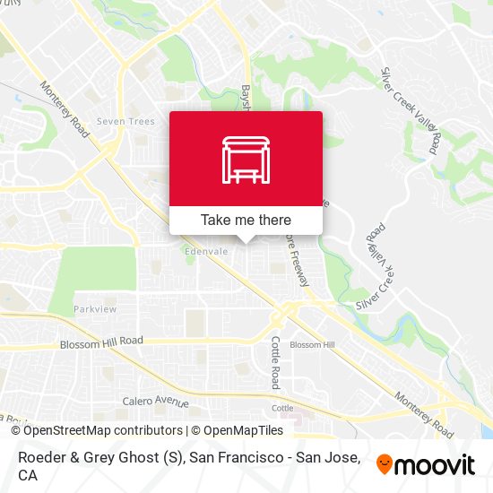 Roeder & Grey Ghost (S) map
