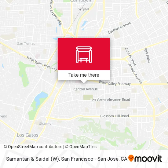 Samaritan & Saidel (W) map