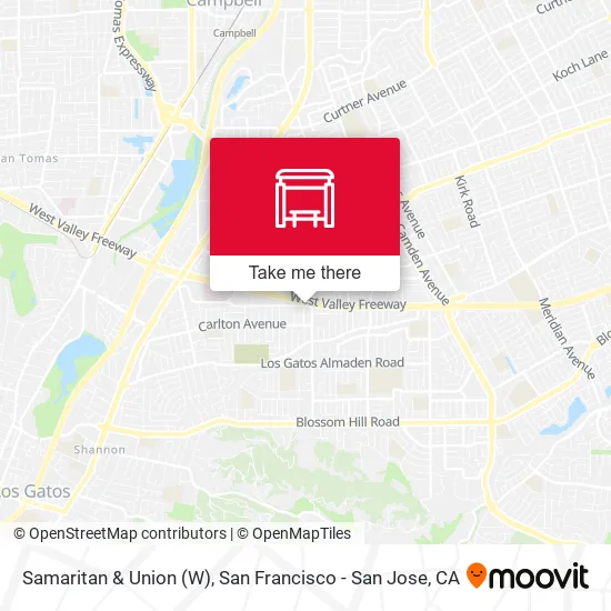 Samaritan & Union (W) map