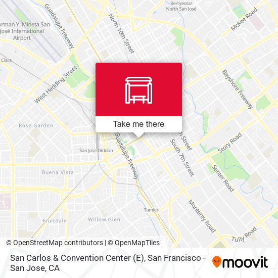 San Carlos & Convention Center (E) map