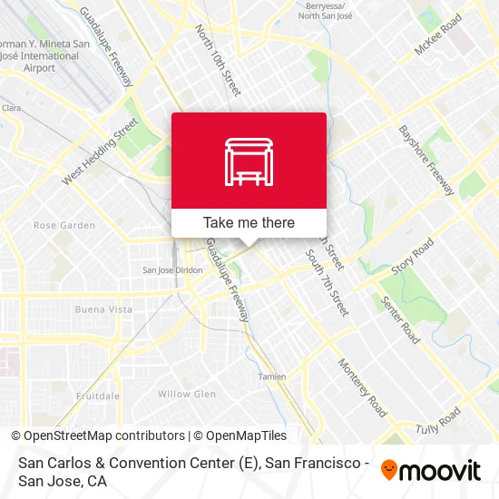 San Carlos & Convention Center (E) map