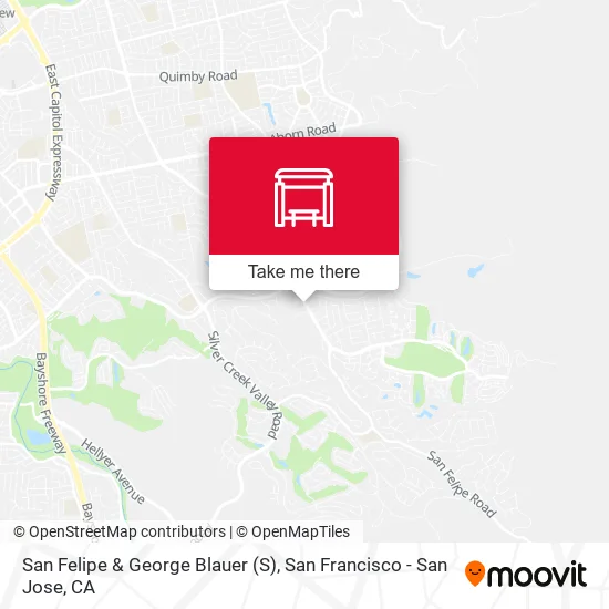 San Felipe & George Blauer map