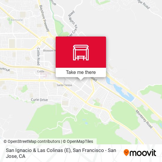 San Ignacio & Las Colinas (E) map