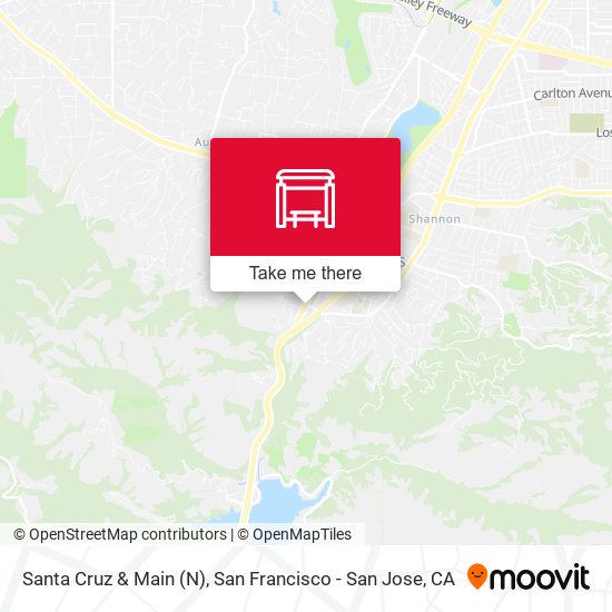 Santa Cruz & Main (N) map