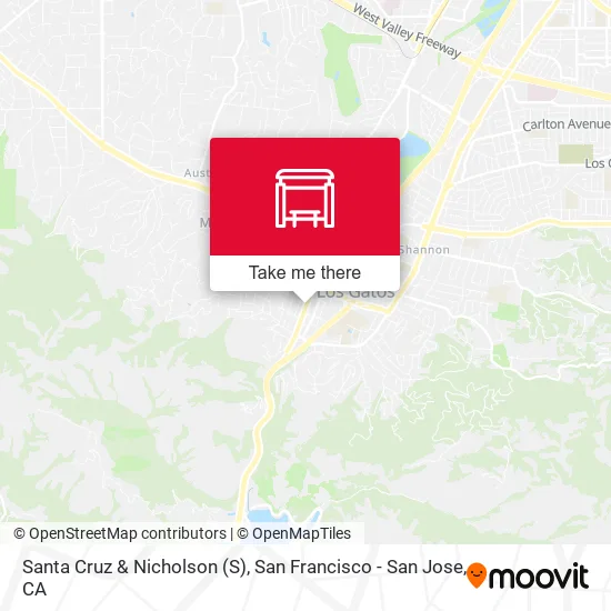 Santa Cruz & Nicholson map