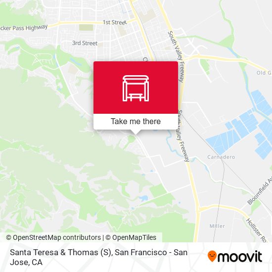 Mapa de Santa Teresa & Thomas