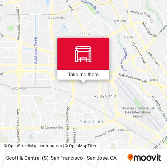 Scott & Central map