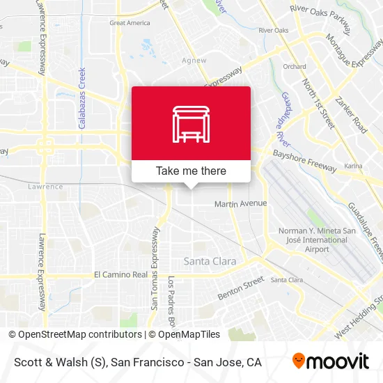 Scott & Walsh map